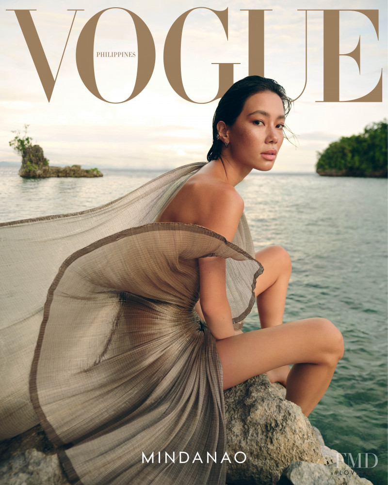 Chloe Magno featured on the Vogue Philippines cover from September 2022