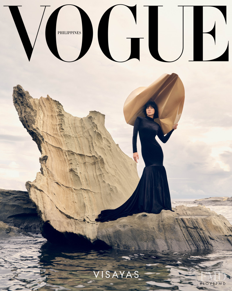 Chloe Magno featured on the Vogue Philippines cover from September 2022
