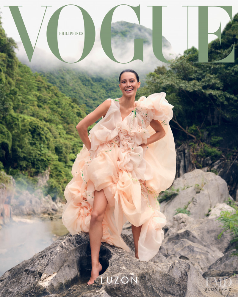 Chloe Magno featured on the Vogue Philippines cover from September 2022