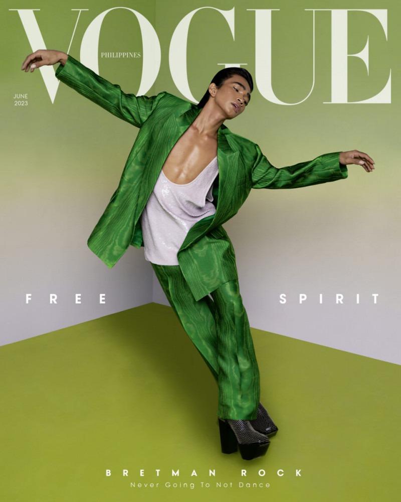 Bretman Rock  featured on the Vogue Philippines cover from June 2023