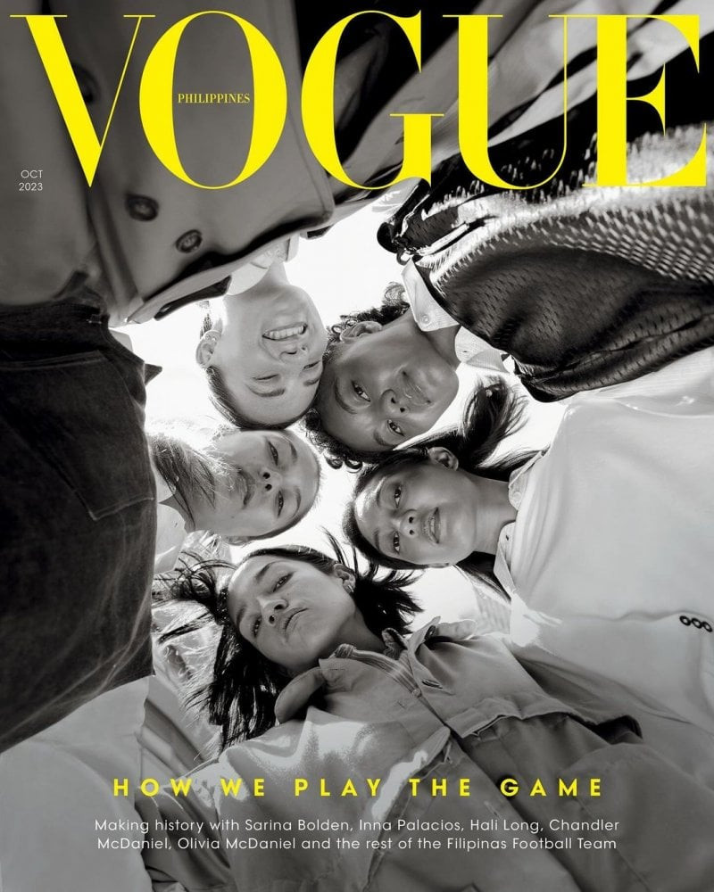  featured on the Vogue Philippines cover from October 2023