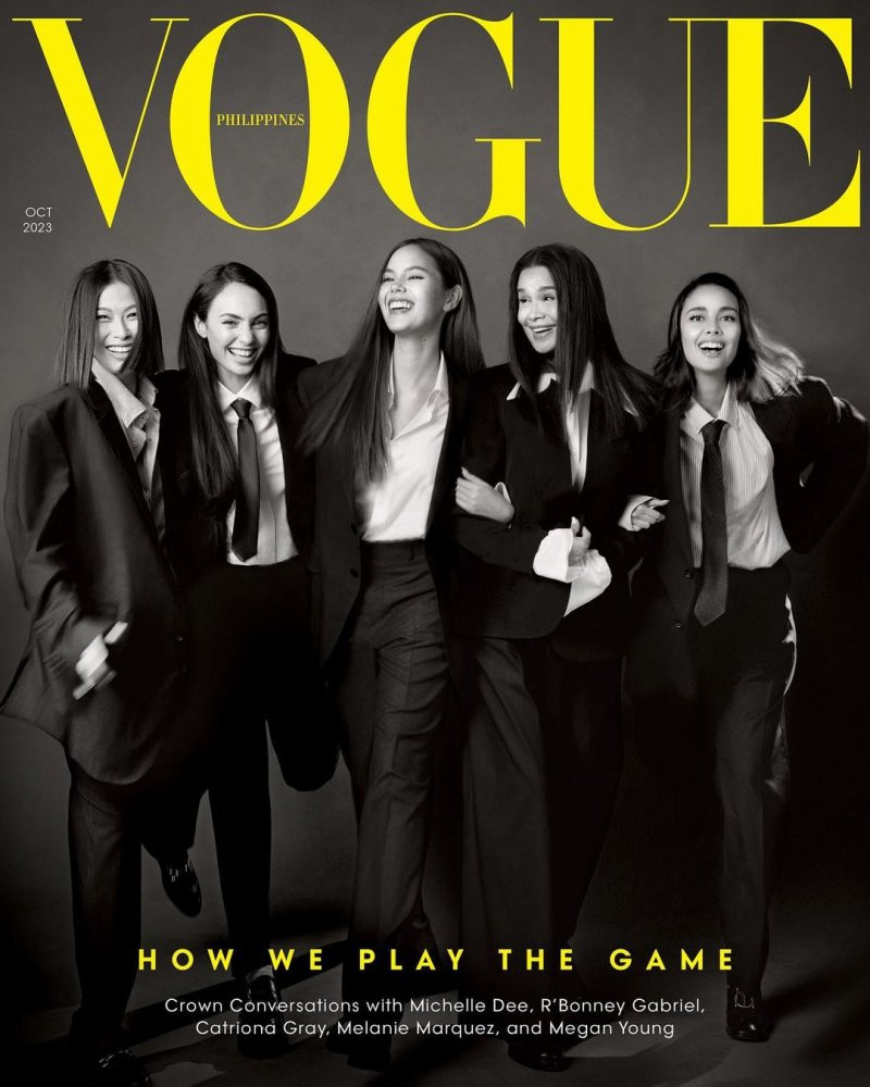  featured on the Vogue Philippines cover from October 2023