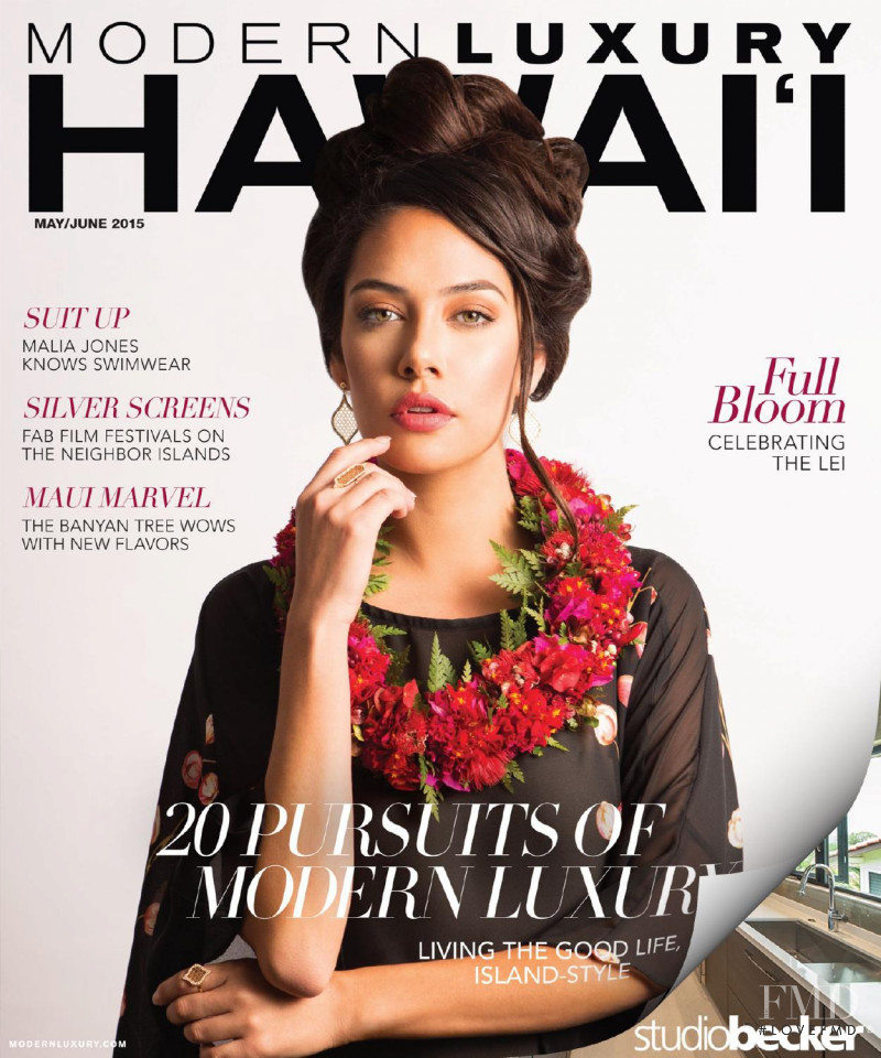  featured on the Modern Luxury Hawaii cover from May 2015