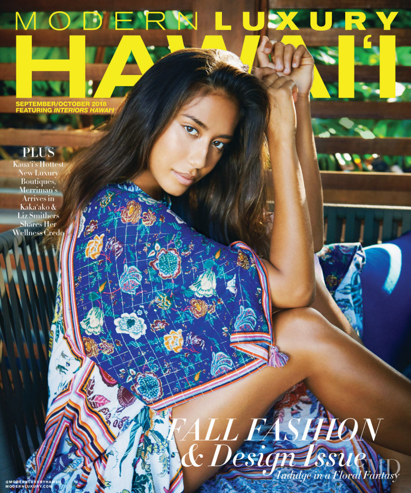  featured on the Modern Luxury Hawaii cover from September 2018