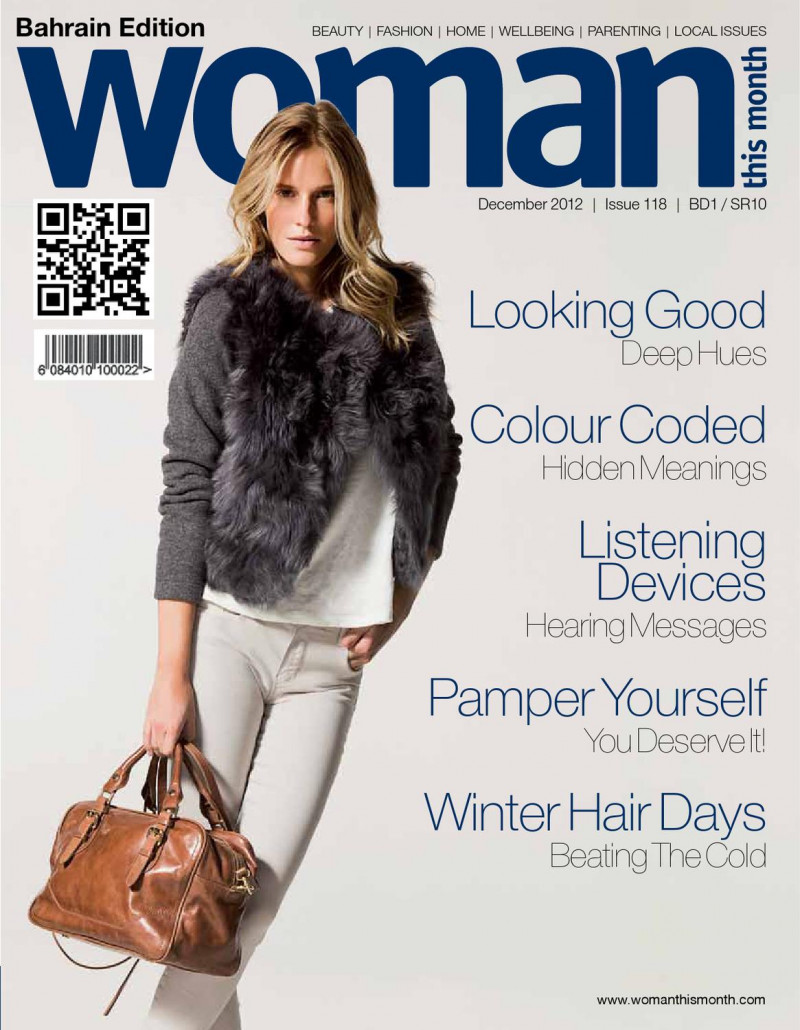  featured on the Woman This Month Bahrain cover from December 2012