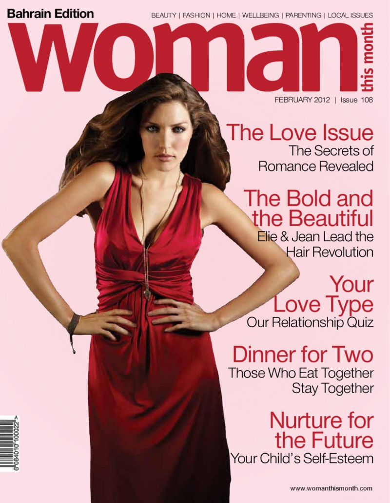  featured on the Woman This Month Bahrain cover from February 2012