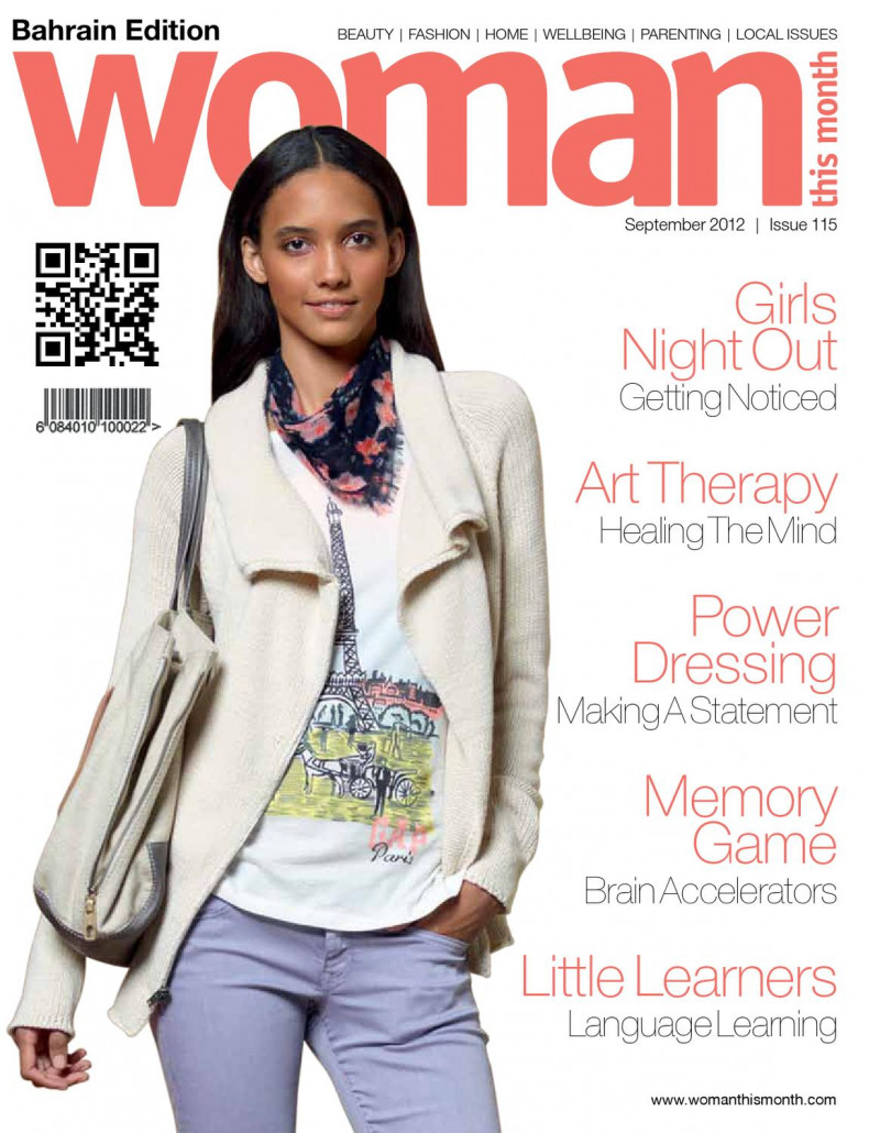  featured on the Woman This Month Bahrain cover from September 2012