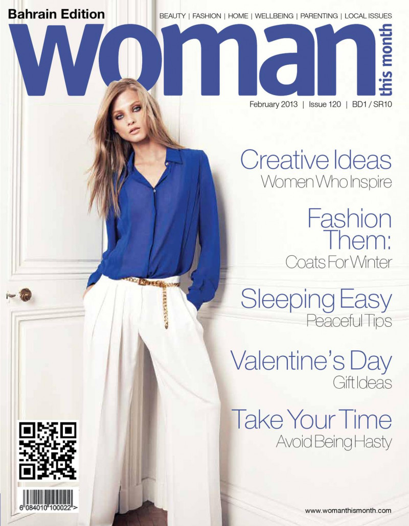  featured on the Woman This Month Bahrain cover from February 2013