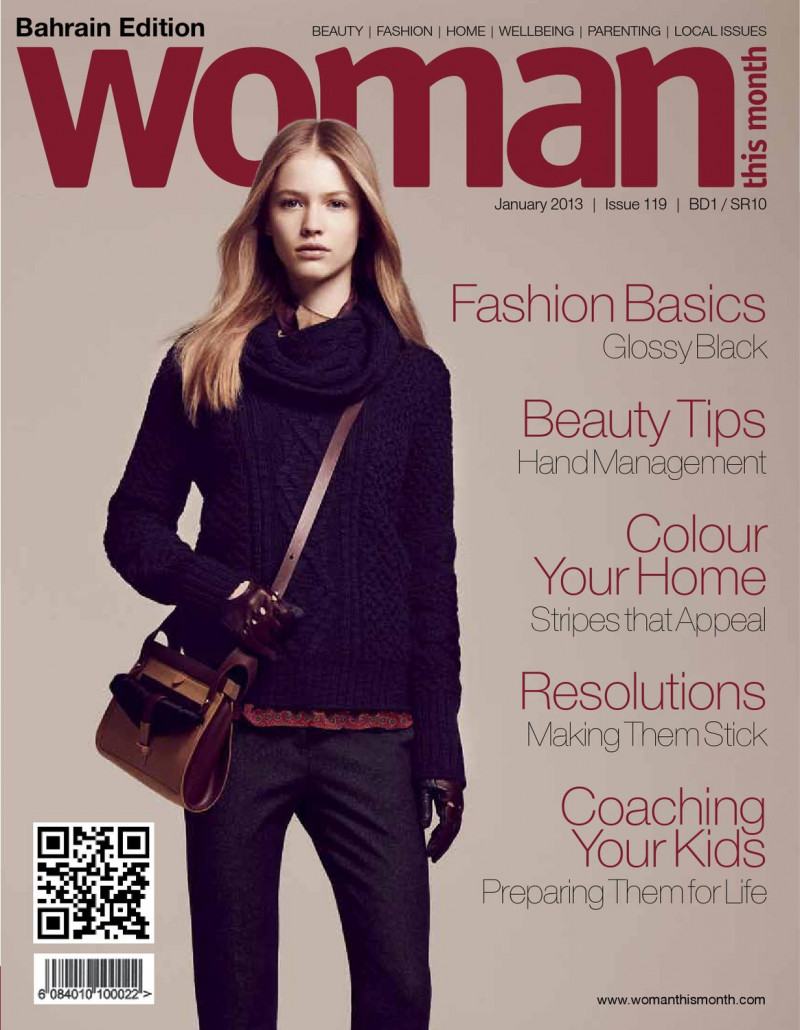  featured on the Woman This Month Bahrain cover from January 2013