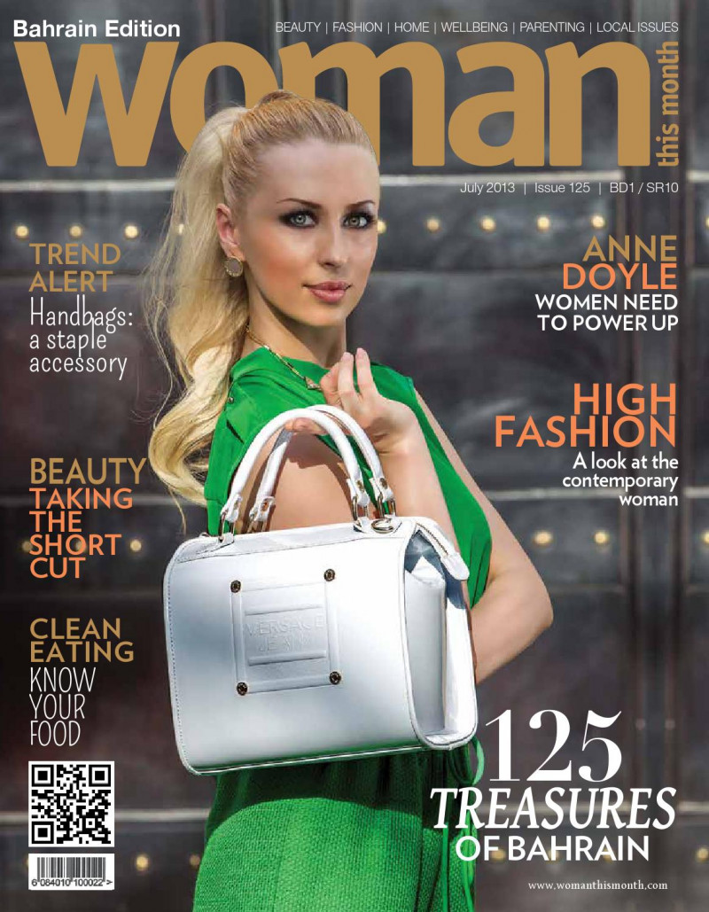  featured on the Woman This Month Bahrain cover from July 2013