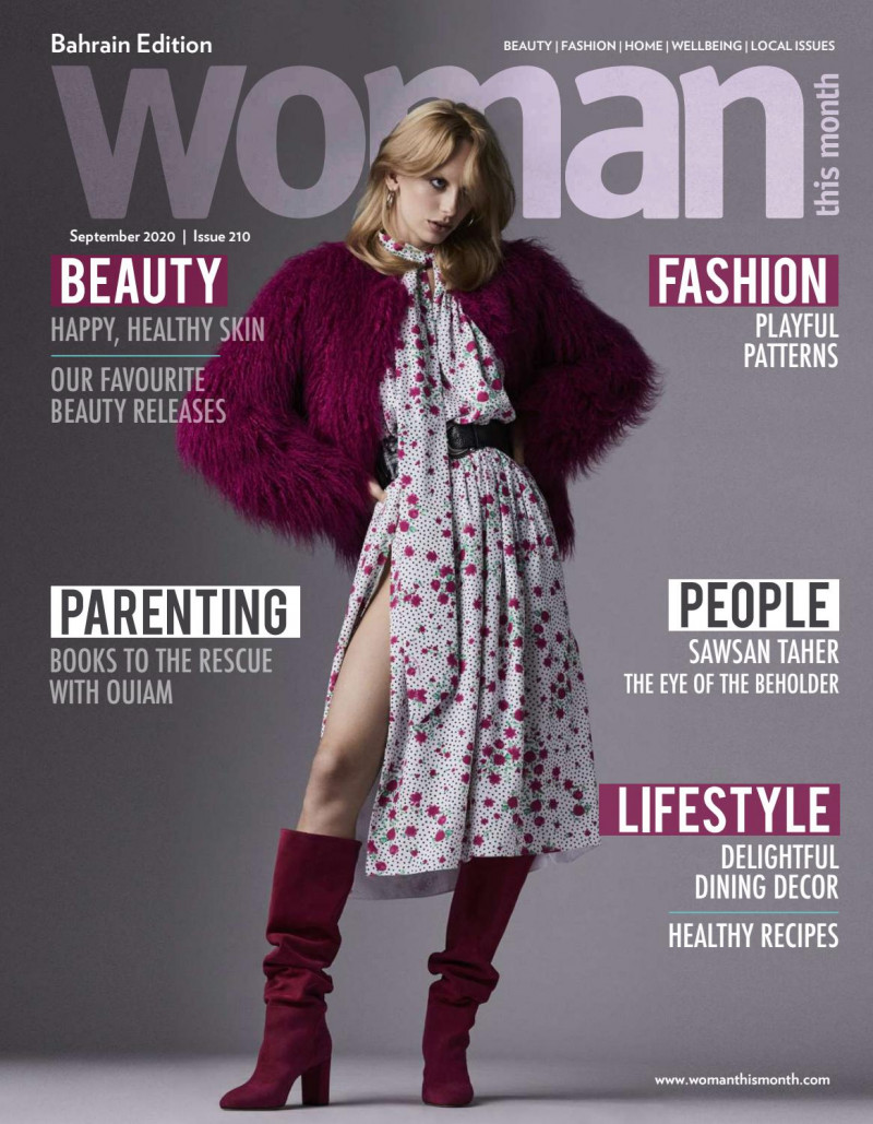  featured on the Woman This Month Bahrain cover from September 2020