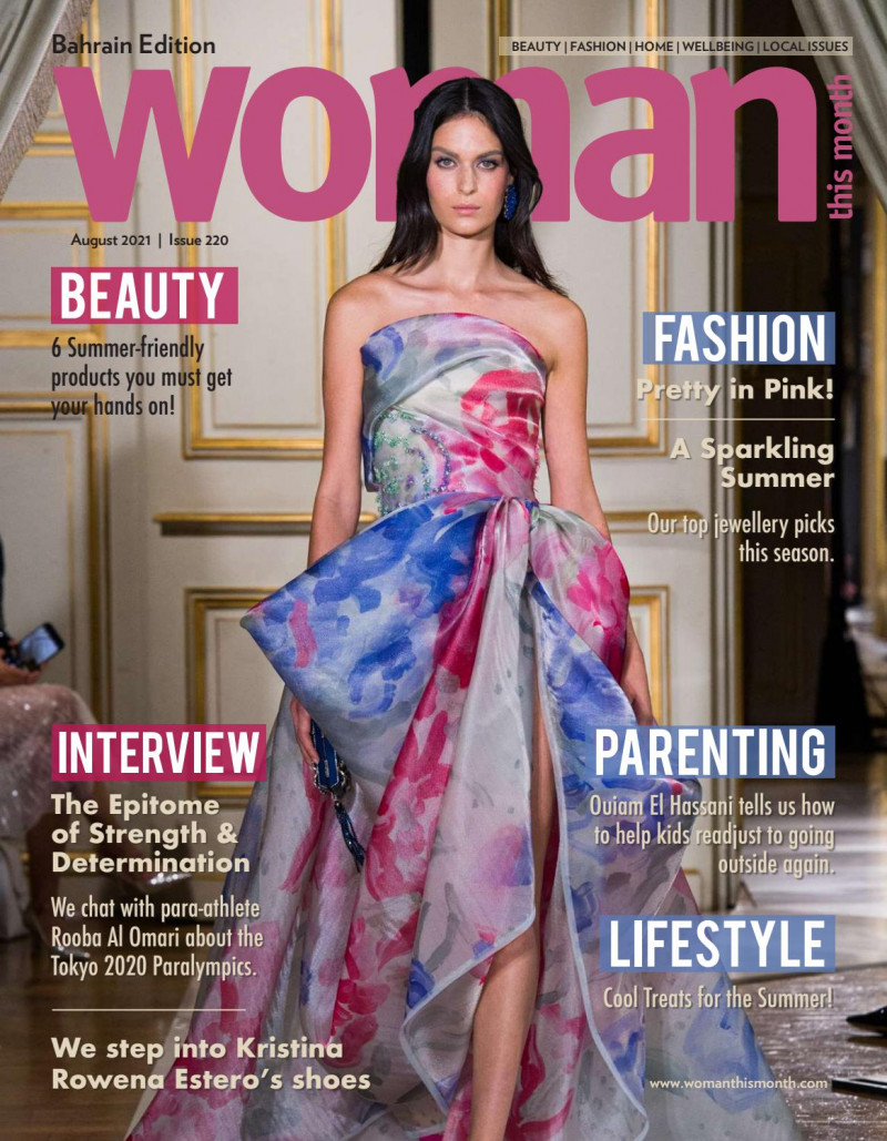  featured on the Woman This Month Bahrain cover from August 2021