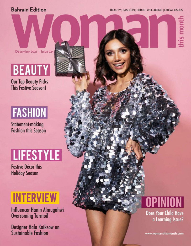  featured on the Woman This Month Bahrain cover from December 2021