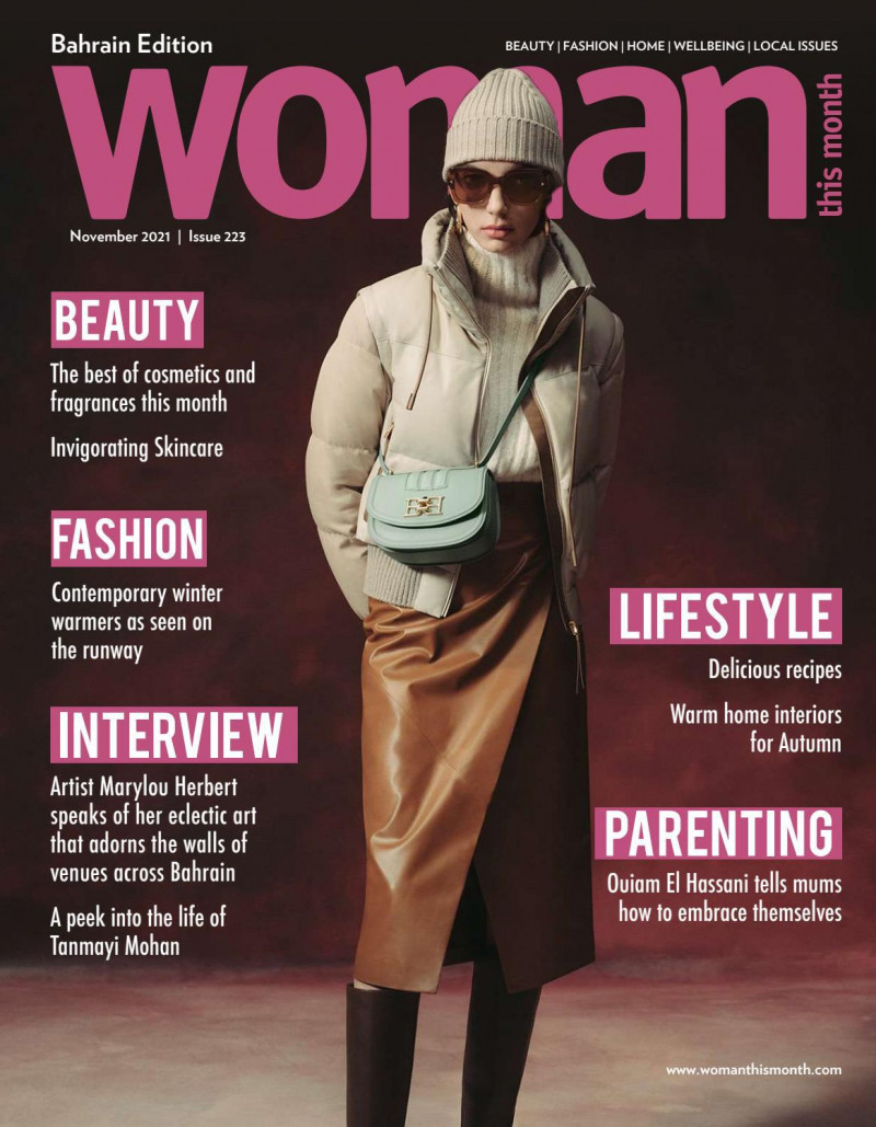  featured on the Woman This Month Bahrain cover from November 2021