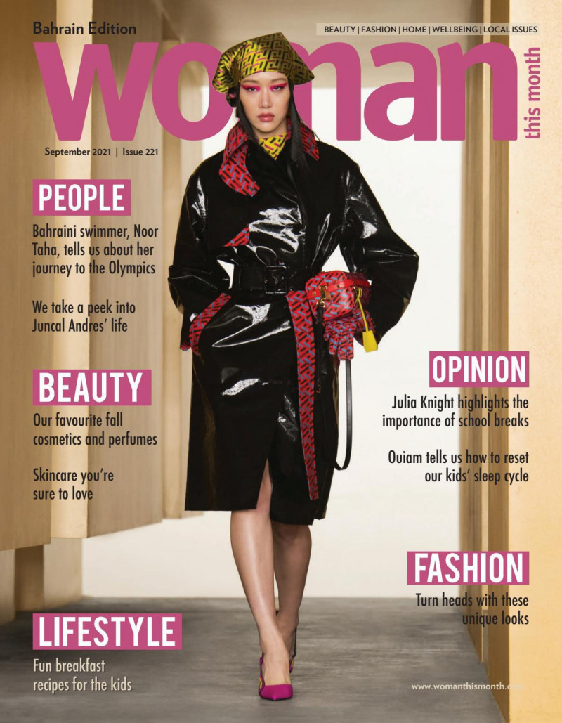  featured on the Woman This Month Bahrain cover from September 2021