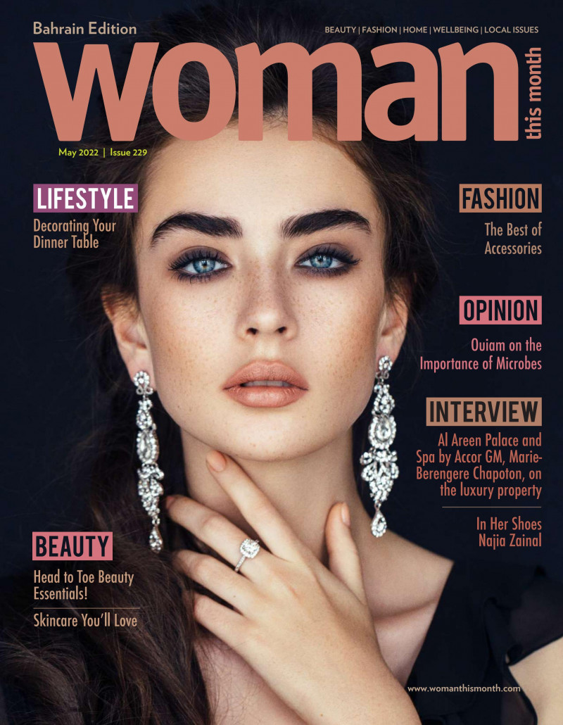  featured on the Woman This Month Bahrain cover from May 2022