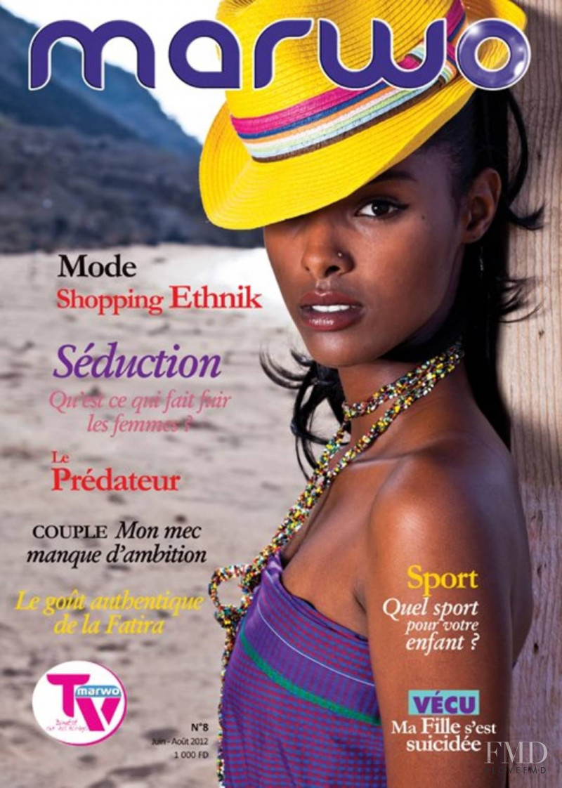 Malika Louback featured on the Marwo cover from June 2012