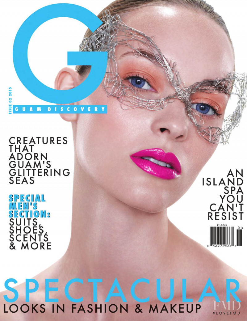Amanda featured on the G Magazine cover from February 2015