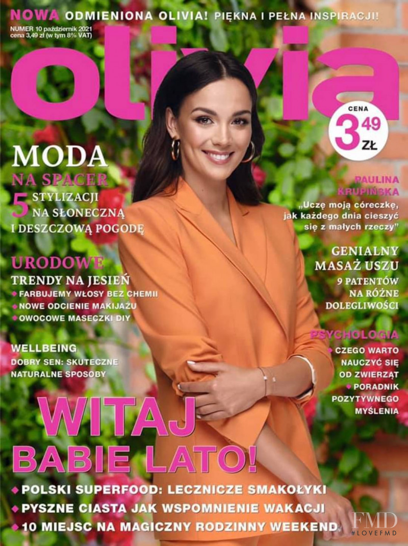  featured on the Olivia Poland cover from October 2021