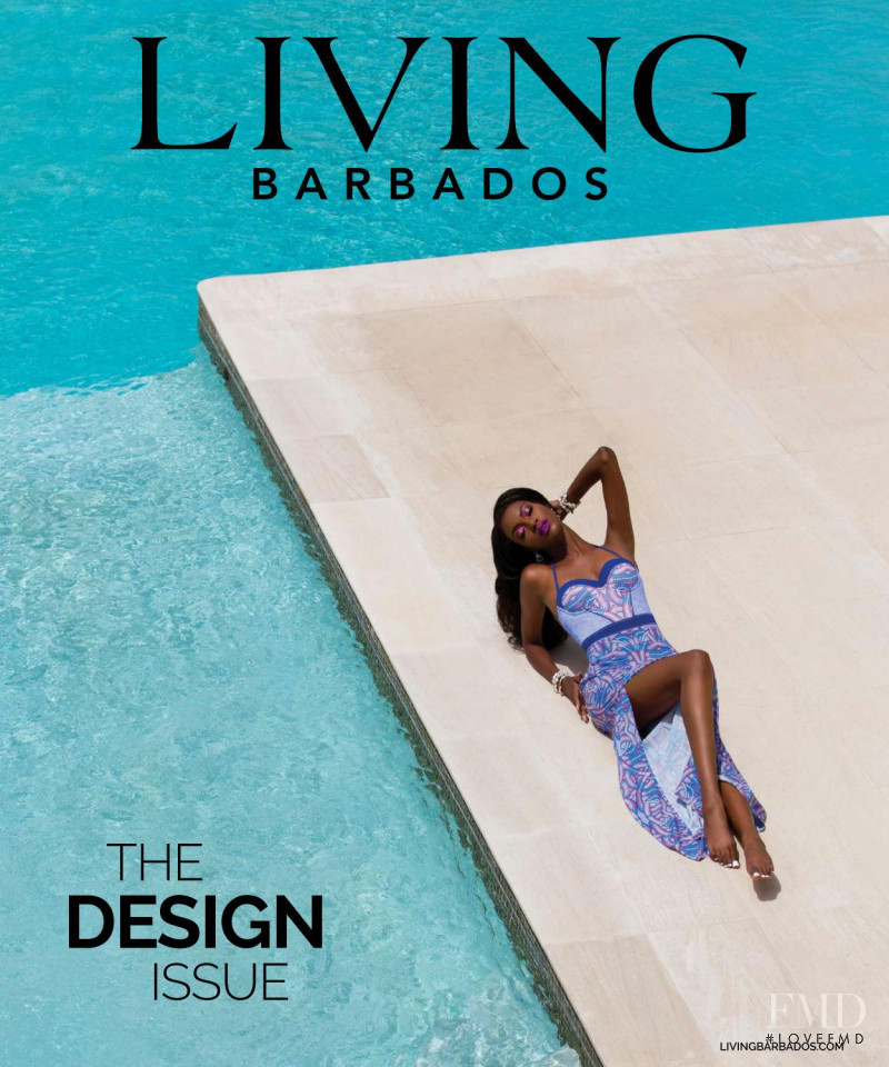 Shanel Ifill featured on the Living Barbados cover from November 2019