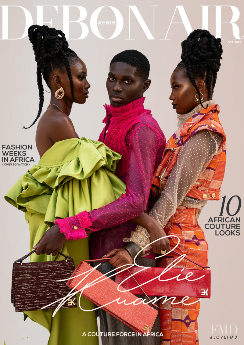 Musah Mariam, Kwadjo Nyante, Salmat featured on the Debonair Afrik cover from October 2022