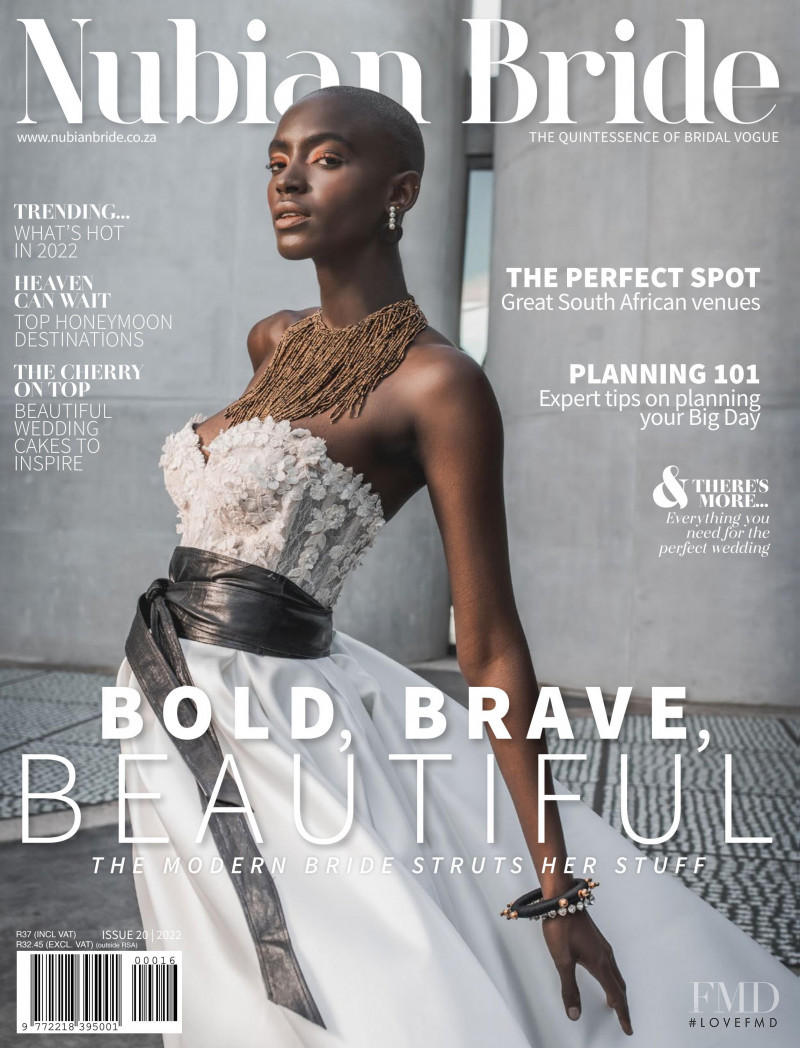  featured on the Nubian Bride cover from July 2022