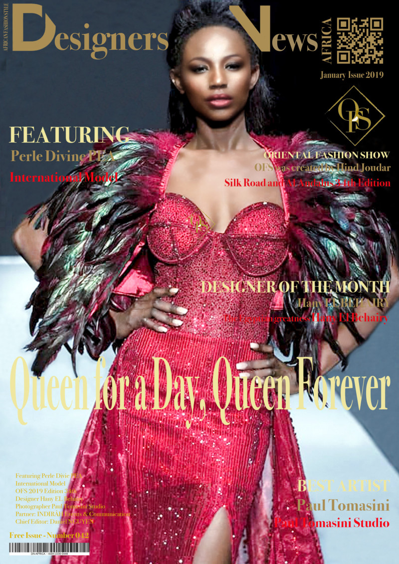 Perle Divine featured on the DN Africa cover from January 2019