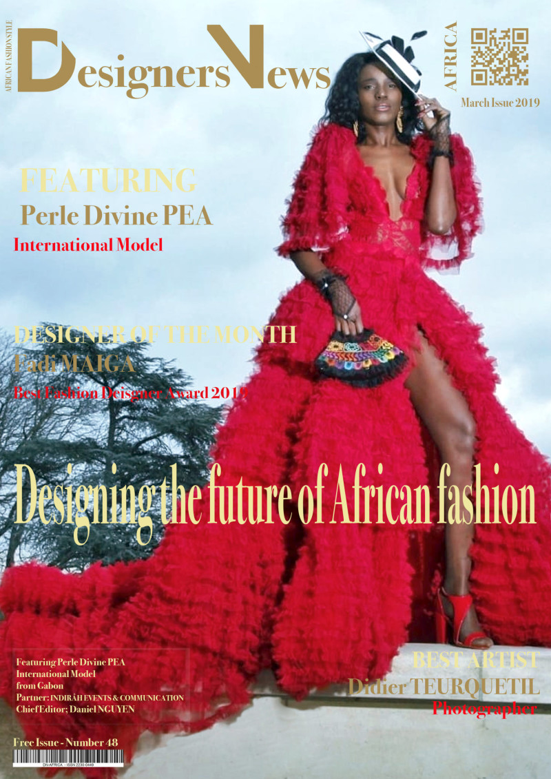 Perle Divine featured on the DN Africa cover from March 2019