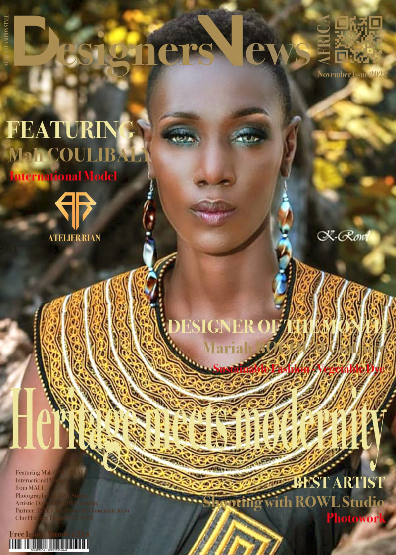 Mah Coulibaly featured on the DN Africa cover from November 2022