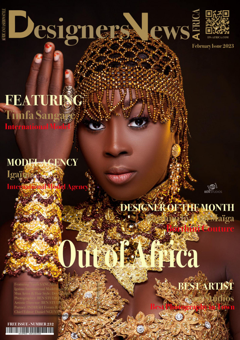Timfa Sangare featured on the DN Africa cover from February 2023