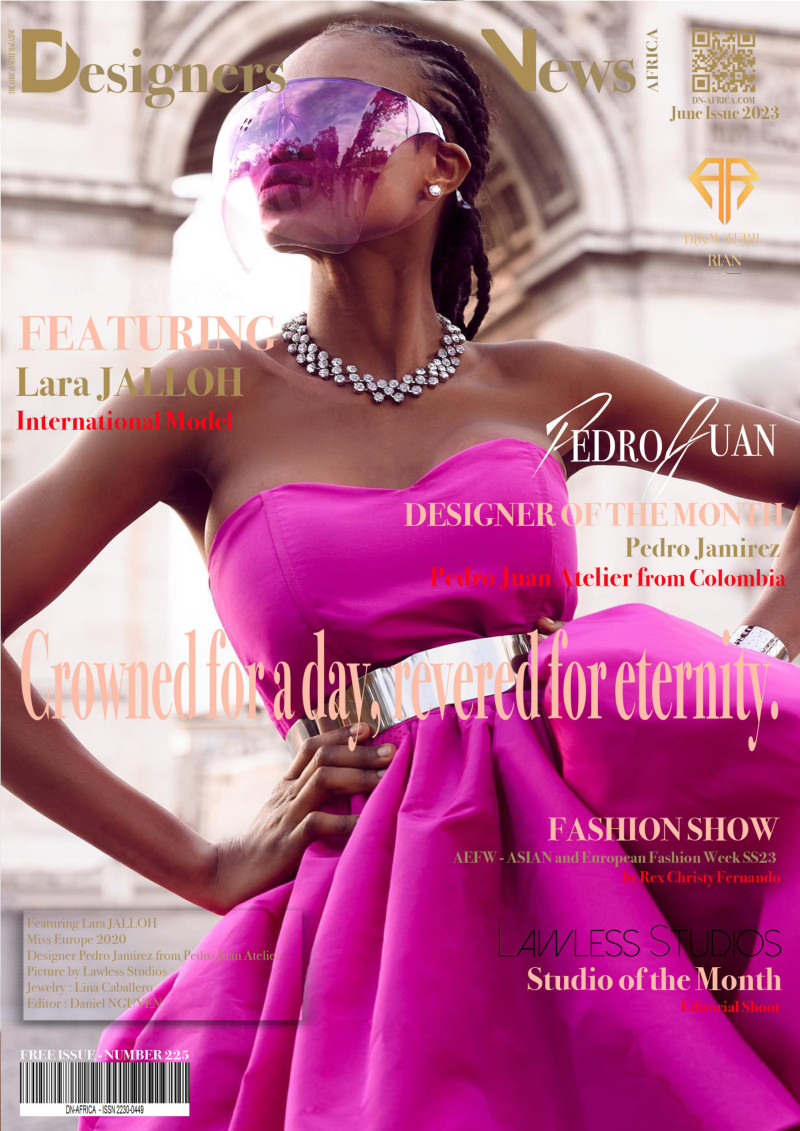 Lara Jalloh featured on the DN Africa cover from June 2023