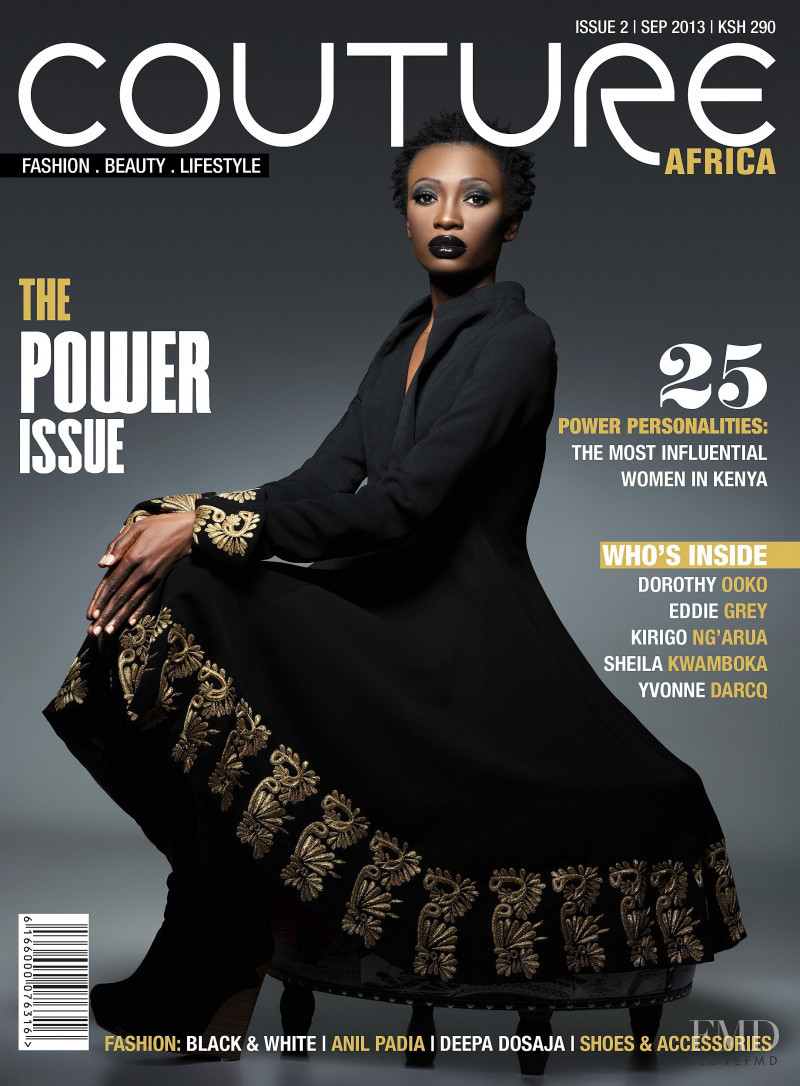  featured on the Couture Africa cover from September 2013