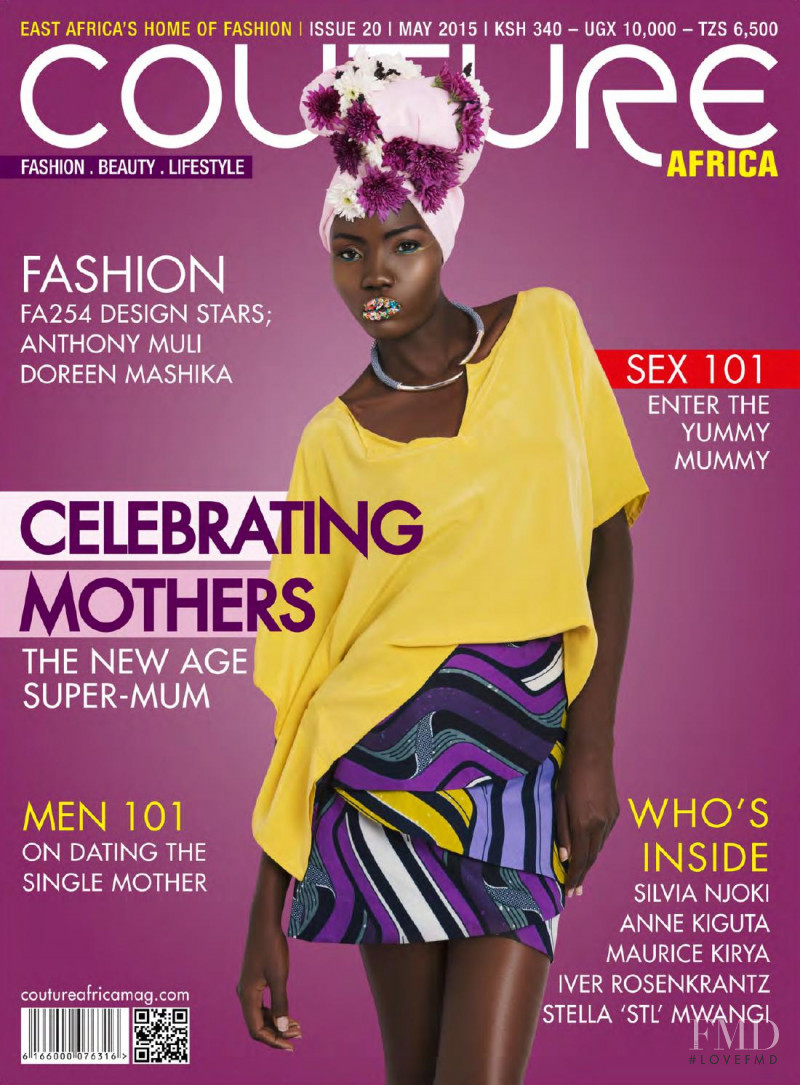 Paynette Nyawara featured on the Couture Africa cover from May 2015