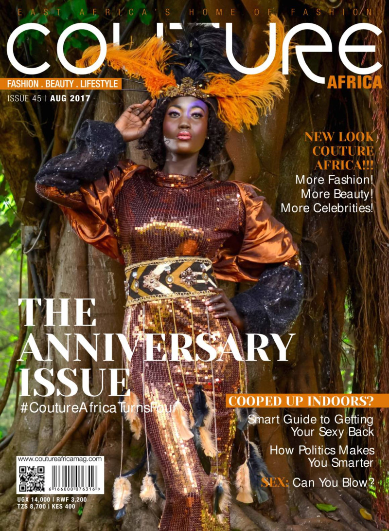  featured on the Couture Africa cover from August 2017