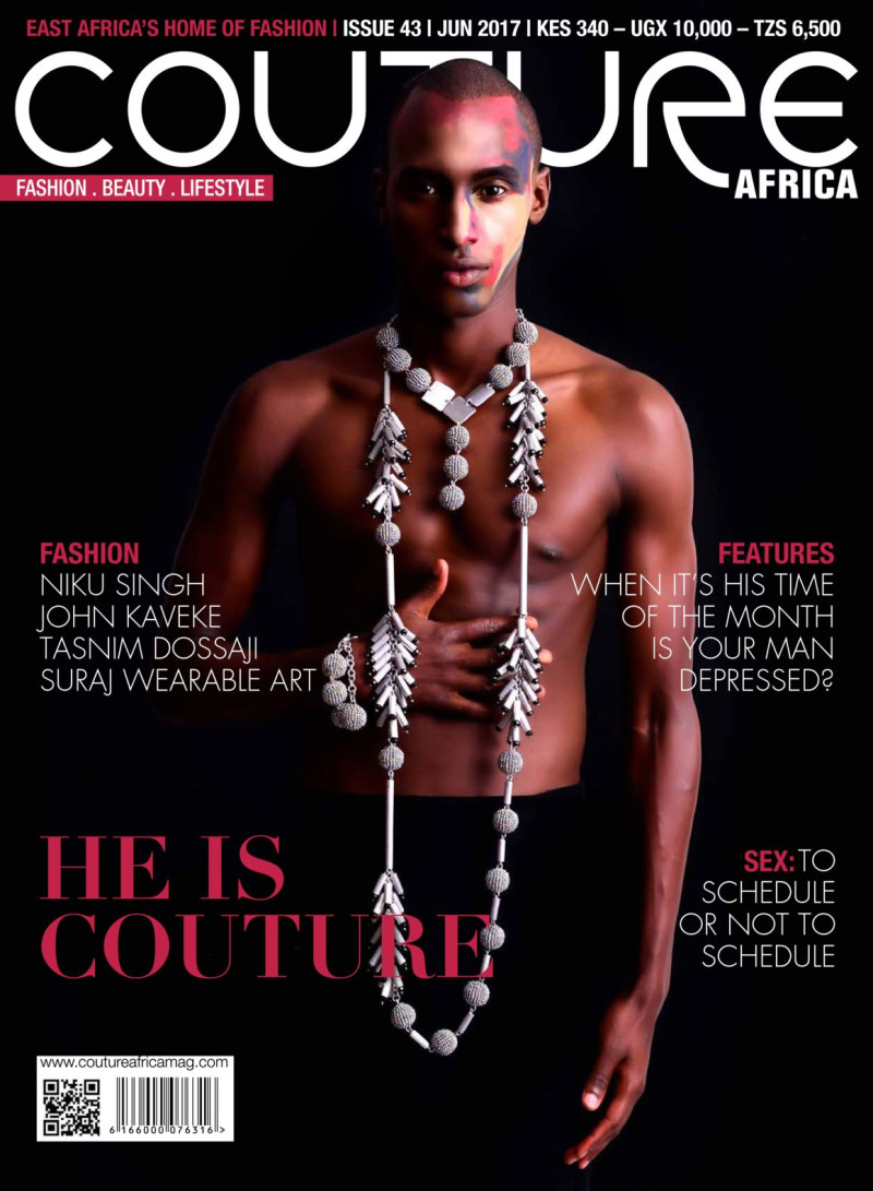  featured on the Couture Africa cover from June 2017