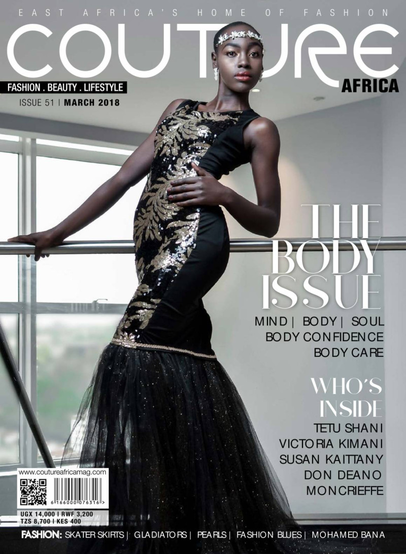  featured on the Couture Africa cover from March 2018