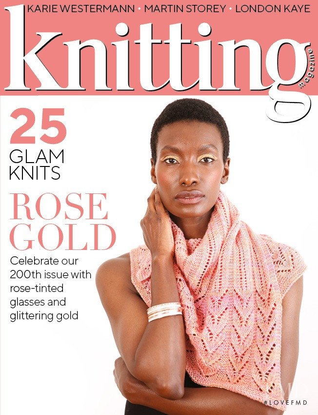  featured on the Knitting cover from November 2019