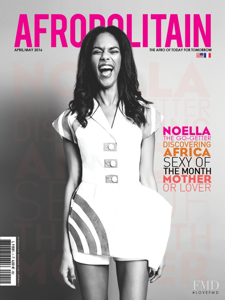 Noëlla Coursaris featured on the Afropolitain cover from April 2016