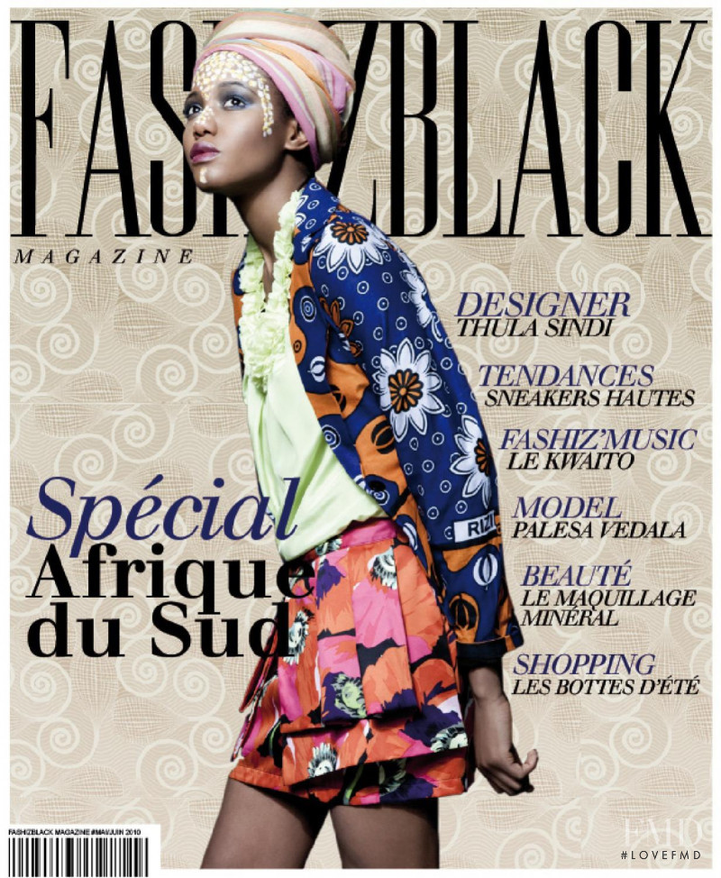 Funmi Ayankoso featured on the Fashizblack cover from May 2010