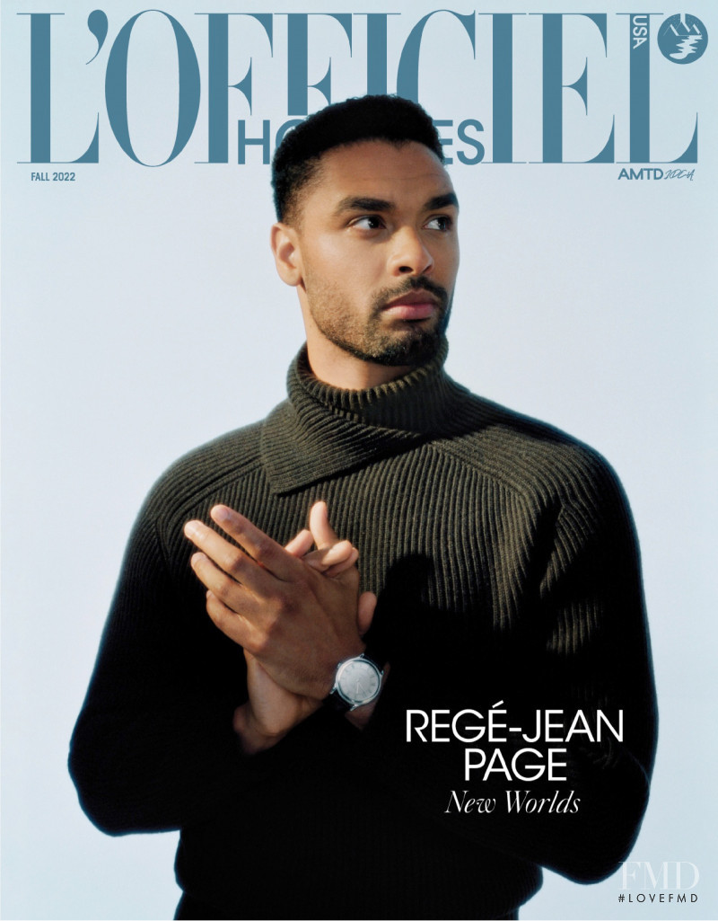  featured on the L\'Officiel Hommes USA cover from September 2022