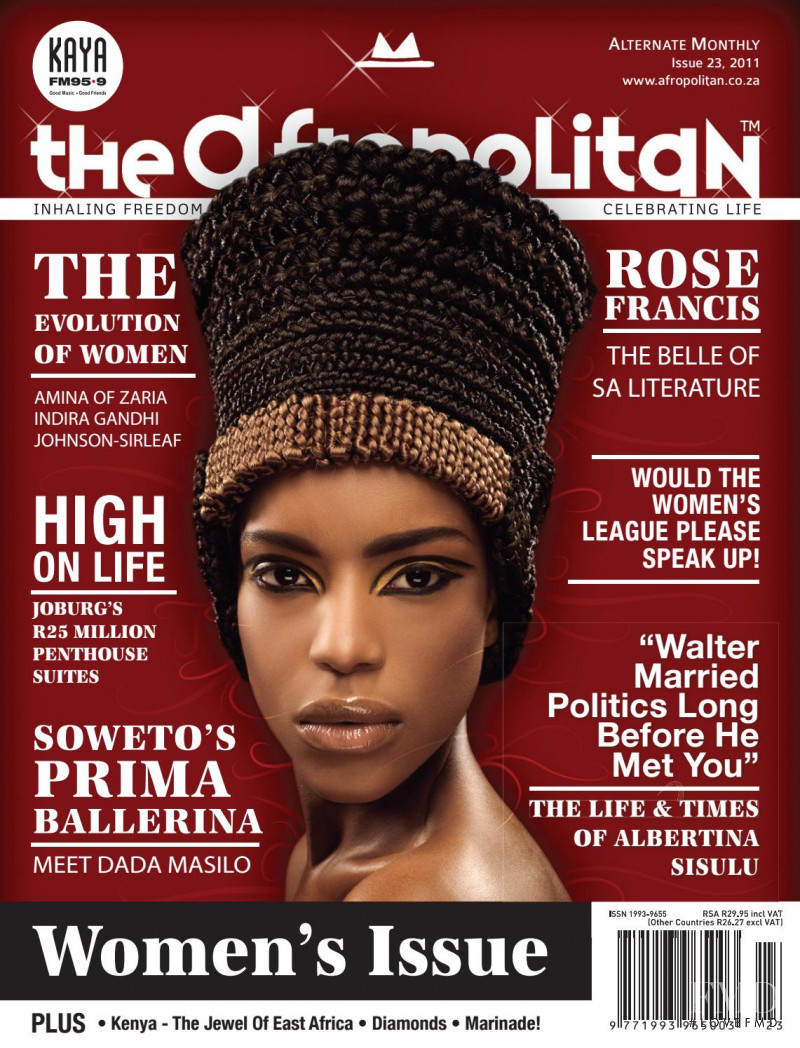  featured on the The Afropolitan cover from August 2011