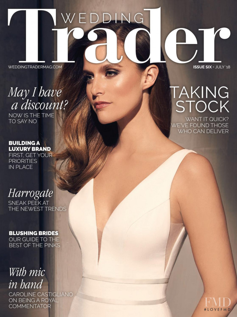  featured on the Wedding Trader cover from July 2018