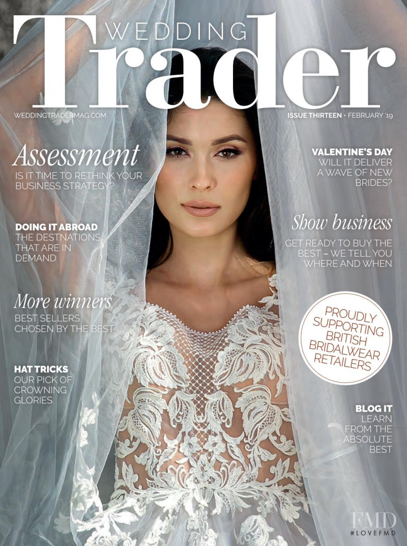  featured on the Wedding Trader cover from February 2019