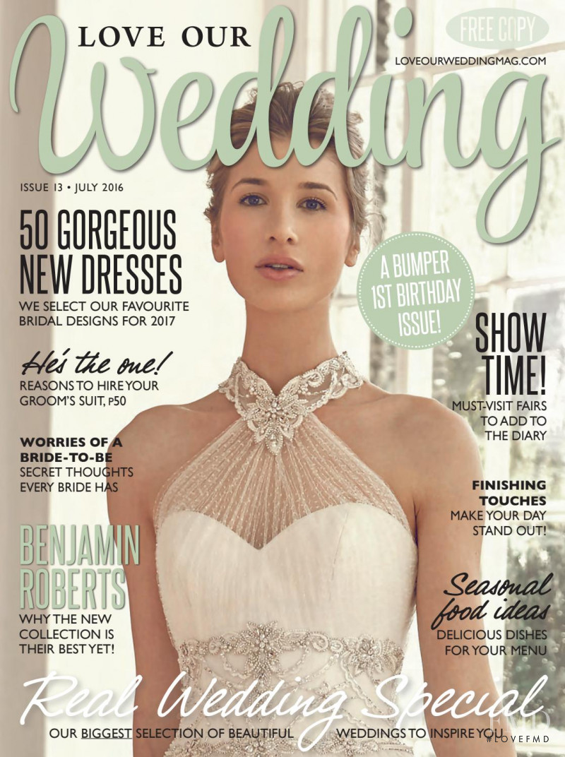 featured on the Love Our Wedding cover from July 2016