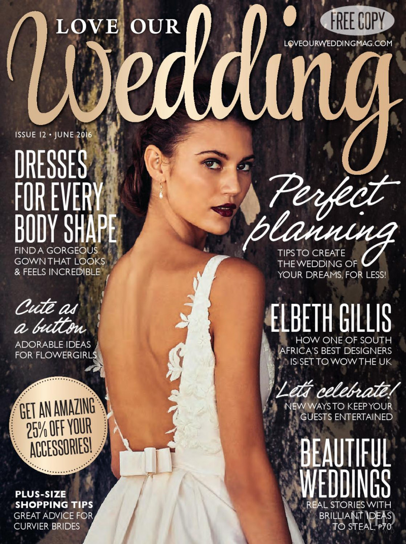  featured on the Love Our Wedding cover from June 2016