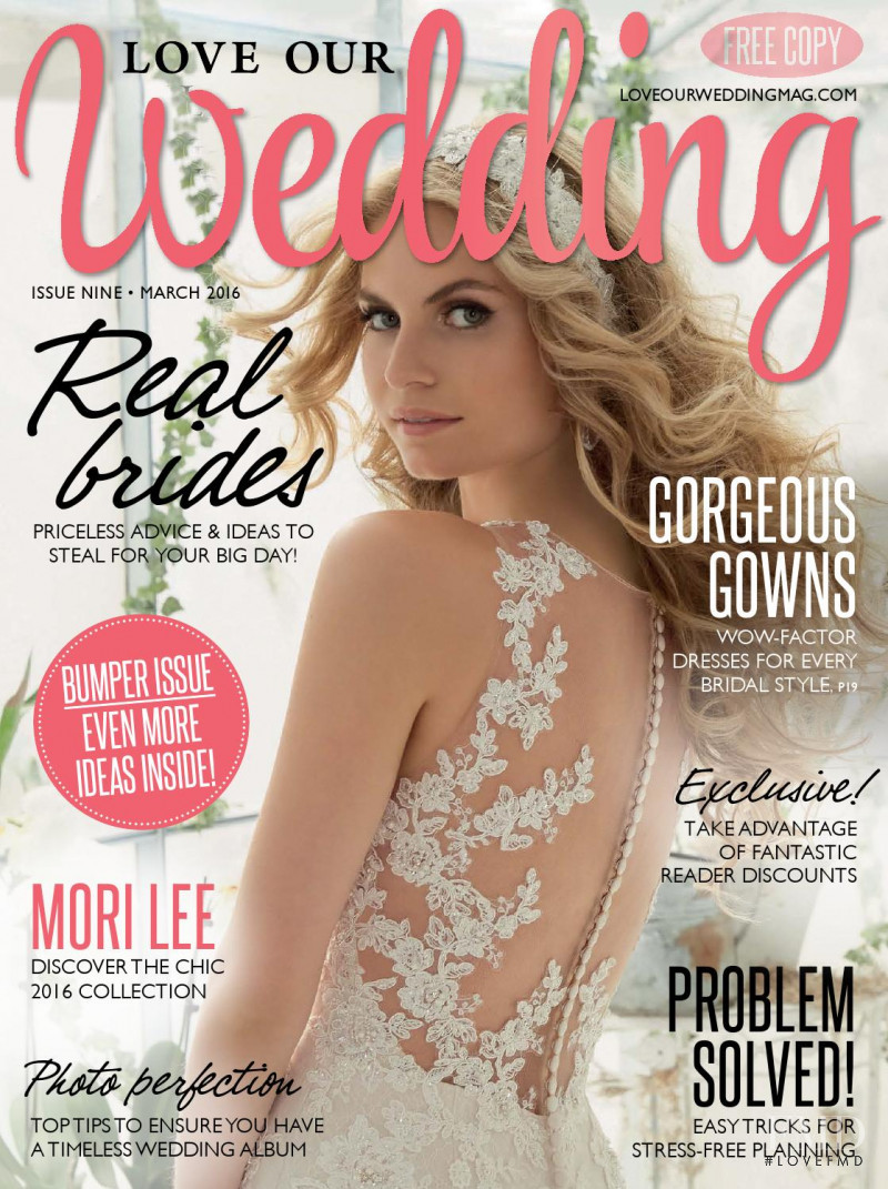  featured on the Love Our Wedding cover from March 2016