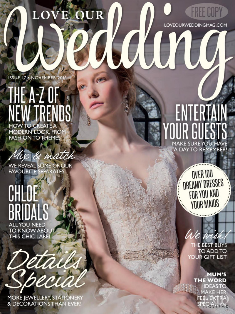  featured on the Love Our Wedding cover from November 2016