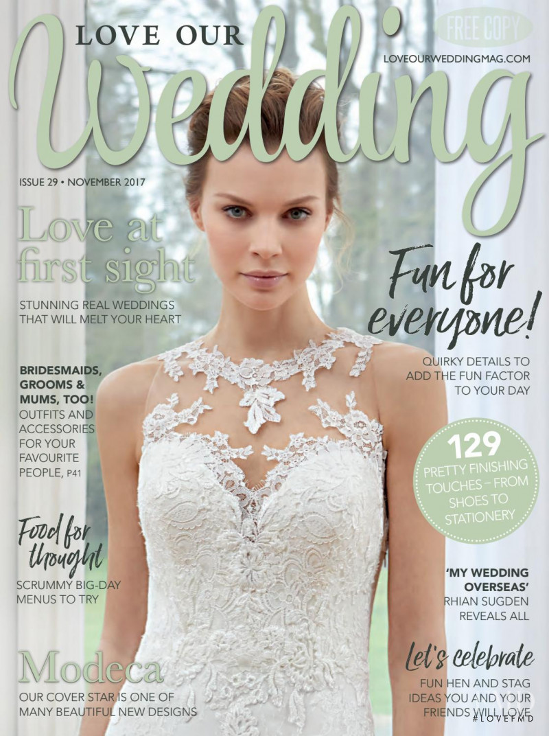  featured on the Love Our Wedding cover from November 2017