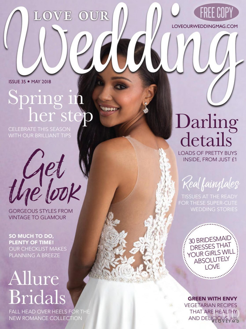  featured on the Love Our Wedding cover from May 2018