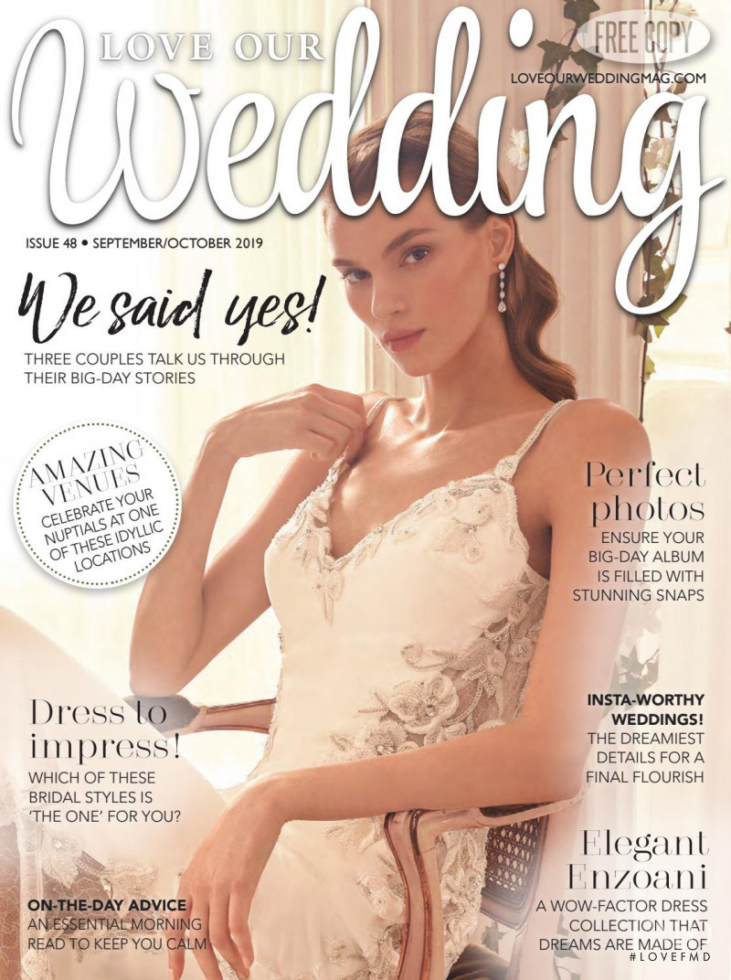  featured on the Love Our Wedding cover from September 2019